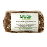 Somerset Foodie Begium Milk Chocolate Pistoles - Cooking Chocolate 500g